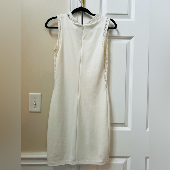 Cute Bar III white stretchy sleeveless dress size large - Picture 5 of 5